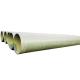 Cross Wound Smooth FRP Round Tube Corrosion Resistant Fiberglass Pipe