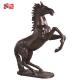 Customer Logo Custom Life-Size Bronze Horse Sculpture for Metal Animal Statues