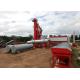 120t / H Red Stationary Asphalt Mixing Plant Simple Foundation 1 Year Warranty