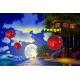 Seaside Or Christmas Decoration 3.5m Inflatable Mirror Balloon