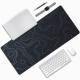 Black White Marble Desk Mat Smooth Surface Gaming Mouse Pad for Computer Accessories