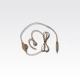 Earphone And Microphone BDN6666 1-Wire Monitor Headphones with Volume Control Light Brown Wired Headphones