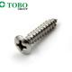 316 Stainless Steel Tapping Screws Cross Recessed Raised Countersunk DIN7983