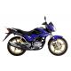 Street Legal Dual Sport Motorcycle Disk / Drum Brake Carburetor Fuel System
