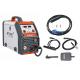 Gas Shield Synergic Co2 Mig Welder Minimum Post Welding Process double displayer