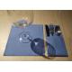 Colorful Home Dinner Napkins Large Size Disposable Baby Blue