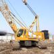 PLC Control 100ton Used Crawler Crane For Heavy Lifting And 1.2km/H Maximum Travel Speed