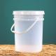 20liter PP Plastic Bucket Handle Lid For Customrized Logo Paint Packaging with No Leakage