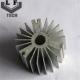 Round High Precision Forging Aluminum Heat Sinks 110 Diameter For LED PCB COB