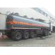 30-45CBM Chemical Tanker Truck 3 Axles For Hydrochloric Acid , Ferric Chloride Delivery