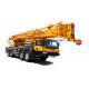 Mobile Truck Crane / Mobile Hydraulic Boom Crane 80 Ton Capacity