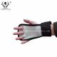 Anti Slip Cross Training Gloves , Half Finger Weight Lifting Gloves With Wrist Straps