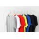                  210 GSM Cotton T-Shirt Men Casual Short Sleeve O-Neck T Shirt Comfortable Solid Color Tops Tees             
