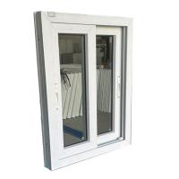 Custom UPVC PVC Sliding Windows For Residential Commercial Buildings Medium Soundproofing