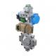 Samson Pneumatic Smart Positioner 3730-31001 With Butterfly Valve And Asco Solenoid Valve