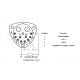 High Accuracy Accelerometer Detector With Bias ≤5mg And Scale Factor 1.2 1.6mA/G