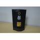 Moyee Plastic Pouches Packaging Matte Black Stand Up Pouch with Valve Coffee Bag