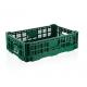 Card Clip Design Plastic Moving Crates Fruit Vegetable Storage Baskets