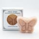 Facial Cleaning Organic Natural Konjac Baby Bath Sponge Butterfly Oval Shaped