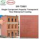 SR-TD801 Single Component Aspartic Transparent Tiles Waterproof Coating