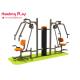 Cardiovascular Physical Outdoor Exercise Equipment For Kids Shoulder Press