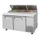 Catering Salad Bar Prep Counter Refrigerator Stainless Salad Display Bar Sandwich Preparation Pizza Marble Pizza Table