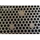 0.5mm 316L Perforated Wire Mesh Round Screen Filter