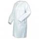 S-XXXL Unisex Disposable Plastic Lab Coats Rain Poncho With Hood
