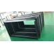 dust protective bellows made with metal frame +PVC +fiber cloth cover  for truck lifter crossing lift
