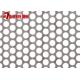 48*48 long round hole custom perforated metal sheet for ceiling deck