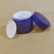 OEM Purple Ceramic Cosmetic Sample Packaging Bottles Jars Bottle opal glass