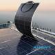 High Efficiency Marine 18V 24V 200 Watts 275W Flexible Monocrystalline Solar Panel for Home Car Yacht System Kit