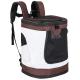 Collapsible Pet Carrier Bag , Zipper Closure Puppy Carrier Backpack