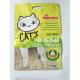 2.17KG Capacity Custom Printed Stand Up Pouches Eco Friendly For Cat Litters