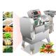 Silver Stainless Steel Cutting Machine Multi Functional In Green Onion Vegetable Potato Fruit