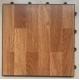 Dark Wood Interlocking Portable Dance Floor Tile 300x300x12mm