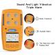 confined space 4 IN 1 portable multi gas detector high accurate and fast response toxic gas detector
