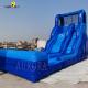 Blue 0.55mm PVC Inflatable Playground Slide For Festival Event