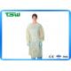 Long Sleeves 100pcs/ctn ISO13485 Nonwoven Isolation Gown
