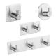 Strong Hold 3M Extra Strong Self Adhesive Hooks Bathroom Metal Coat Wall Hook