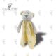 Baby Rat Shaped Animal Scarf Teddy Golden Plush Bear Comforter 29 X 23 X 34cm