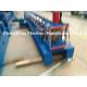 0.4 - 0.6mm thickness Half Round Gutter Forming Machine for Metal Downspout PLC control