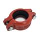 FM UL ULC Ductile Iron Pipe Fitting Grooved Pipe Coupling