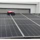 300m2 / H  Solar Panel Cleaning Robot 28 Kgs Vacuuming LDS Navigation System