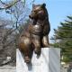 BLVE Bronze Life Size Bear Statues Animal Copper Sculpture Unique Large Casting Metal Art Outdoor Modern Garden Decor