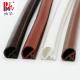 High Quality Wooden Door Seal Strip Co-Extruded D shape Anti-Collision PVC Rubber Sealing Strips For Wooden Door