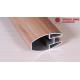 Customizable Wood Finish Aluminium Profiles 6063-T5 Kitchen Cabinet Skins Wood