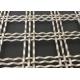 Ceiling Stainless Steel Architectural Woven Wire Mesh Three Flat 56% Space