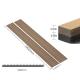 Standard Style Natural Oak Wooden Acoustic Slat Wood Wall Panels for Home Hotel