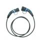 16A 3 Phase 11KW IEC Type 2 Connector Vehicle Charging Cable With 5m Cable